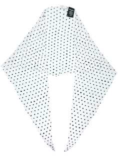 Saint Laurent платок с узором в горох