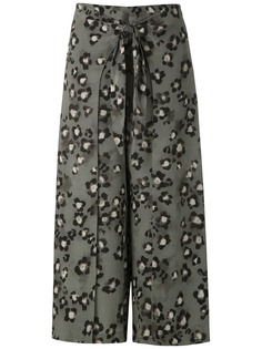 Magrella юбка миди с анималистичным принтом