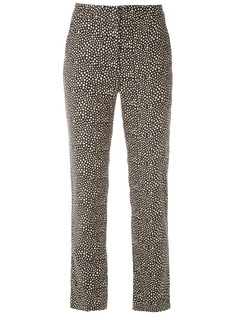 Egrey брюки прямого кроя с принтом
