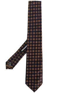 Dsquared2 галстук с цветочной вышивкой