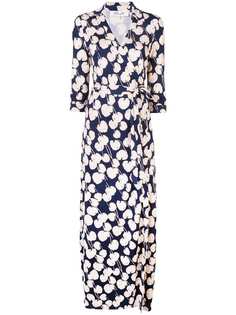Diane von Furstenberg платье макси с цветочным принтом