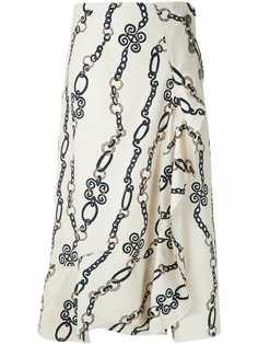 Framed юбка миди Chain