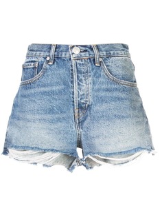 Rag & Bone /Jean frayed edge denim shorts