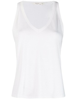 Rag & Bone топ без рукавов с V-образным вырезом