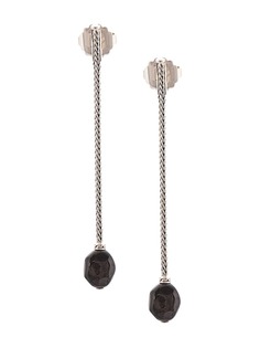 John Hardy Classic Chain Hypersthene earrings