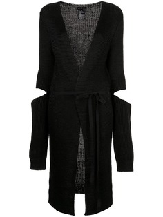 Ann Demeulemeester удлиненный кардиган