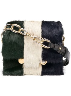 Marni меховая сумка на плечо Caddy