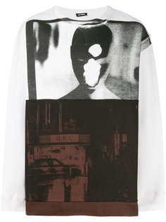 Raf Simons толстовка с принтом