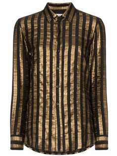 Saint Laurent рубашка в полоску