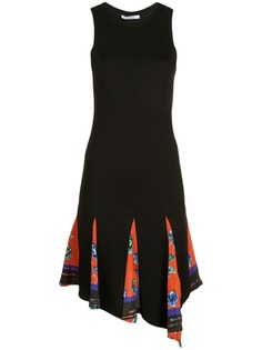 Derek Lam 10 Crosby платье из джерси асимметричного кроя с принтом
