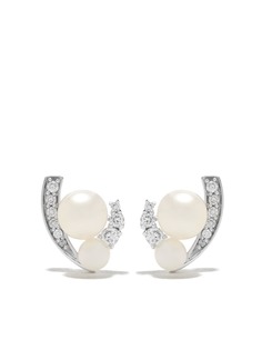 Yoko London золотые серьги Trend с бриллиантами