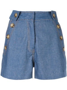 Derek Lam 10 Crosby шорты из денима с пуговицами