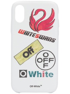 Off-White чехол для iPhone XR с принтом