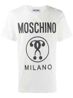 Moschino футболка с логотипом