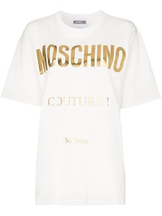 Moschino футболка с логотипом