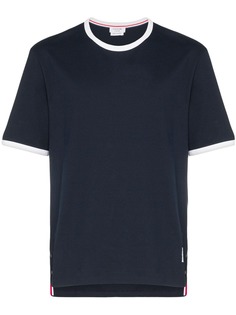 Thom Browne футболка Ringer с контрастной отделкой