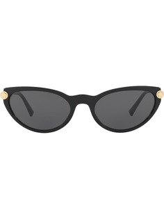 Versace Eyewear солнцезащитные очки V-Rock в оправе кошачий глаз