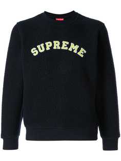 Supreme толстовка с логотипом
