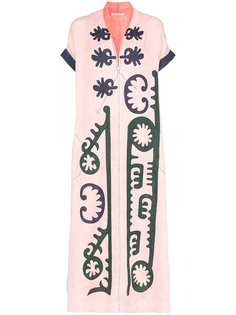 Vita Kin платье-кимоно Marlborough с вышивкой