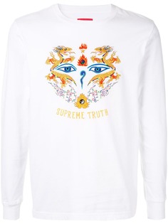 Supreme футболка Truth с длинными рукавами
