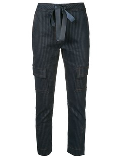 Manning Cartell прямые брюки в тонкую полоску