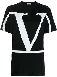 Valentino футболка с логотипом VLogo