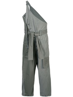 The Viridi-Anne асимметричные брюки-фартук на одно плечо