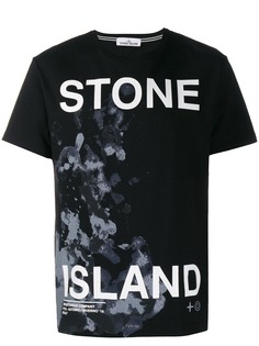 Stone Island printed logo T-shirt