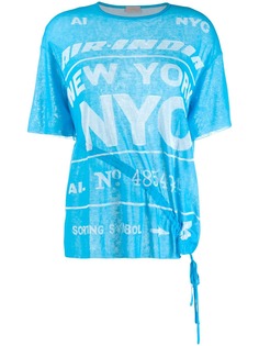 MRZ футболка с принтом NYC