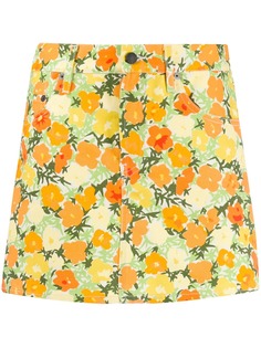 Simon Miller юбка с цветочным принтом