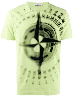 Stone Island compass print T-shirt