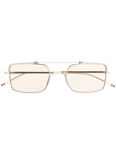 Thom Browne Eyewear солнцезащитные очки в квадратной оправе