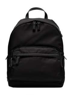 Prada classic logo plaque backpack