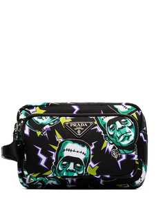 Prada Frankenstein print cross-body bag