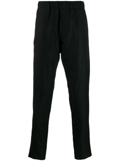 Ann Demeulemeester брюки прямого кроя с эластичным поясом