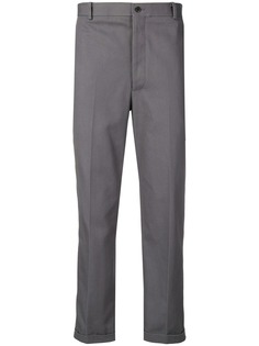 Thom Browne однотонные брюки чинос
