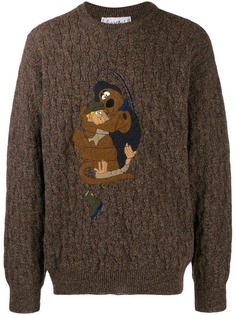 JC de Castelbajac Pre-Owned Scooby Doo chunky knit jumper