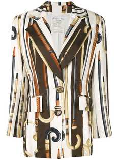 Christian Dior Pre-Owned куртка с принтом Walking Sticks