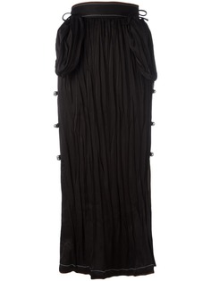 Loewe длинная декорированная юбка