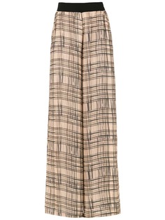 Mara Mac wide leg printed trousers