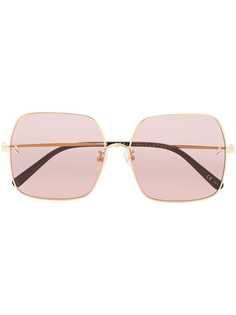 Stella McCartney Eyewear солнцезащитные очки в квадратной оправе