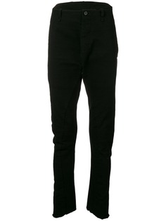 Masnada dropped crotch trousers