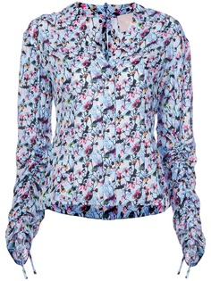 Jason Wu Collection блузка с цветочным принтом и сборками