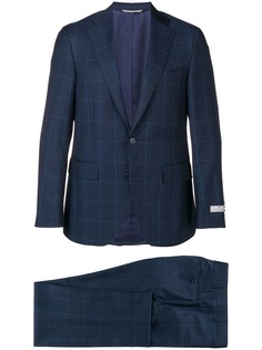 Canali костюм двойка в клетку