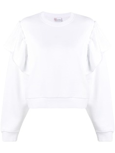 Red Valentino толстовка с оборками