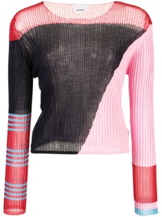 i-am-chen топ в стиле колор-блок