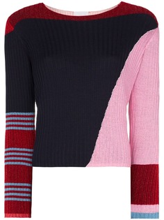 i-am-chen футболка в рубчик с полосками