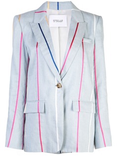 Derek Lam 10 Crosby блейзер в полоску на одной пуговице