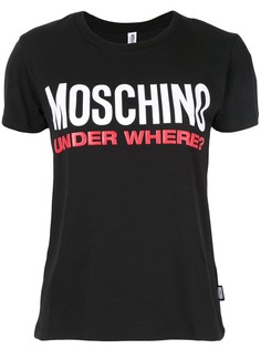 Moschino футболка с логотипом