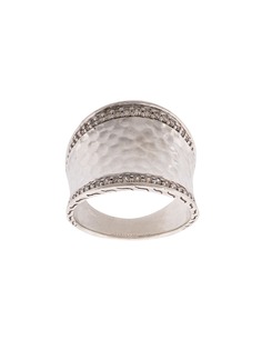 John Hardy серебряное кольцо с бриллиантами